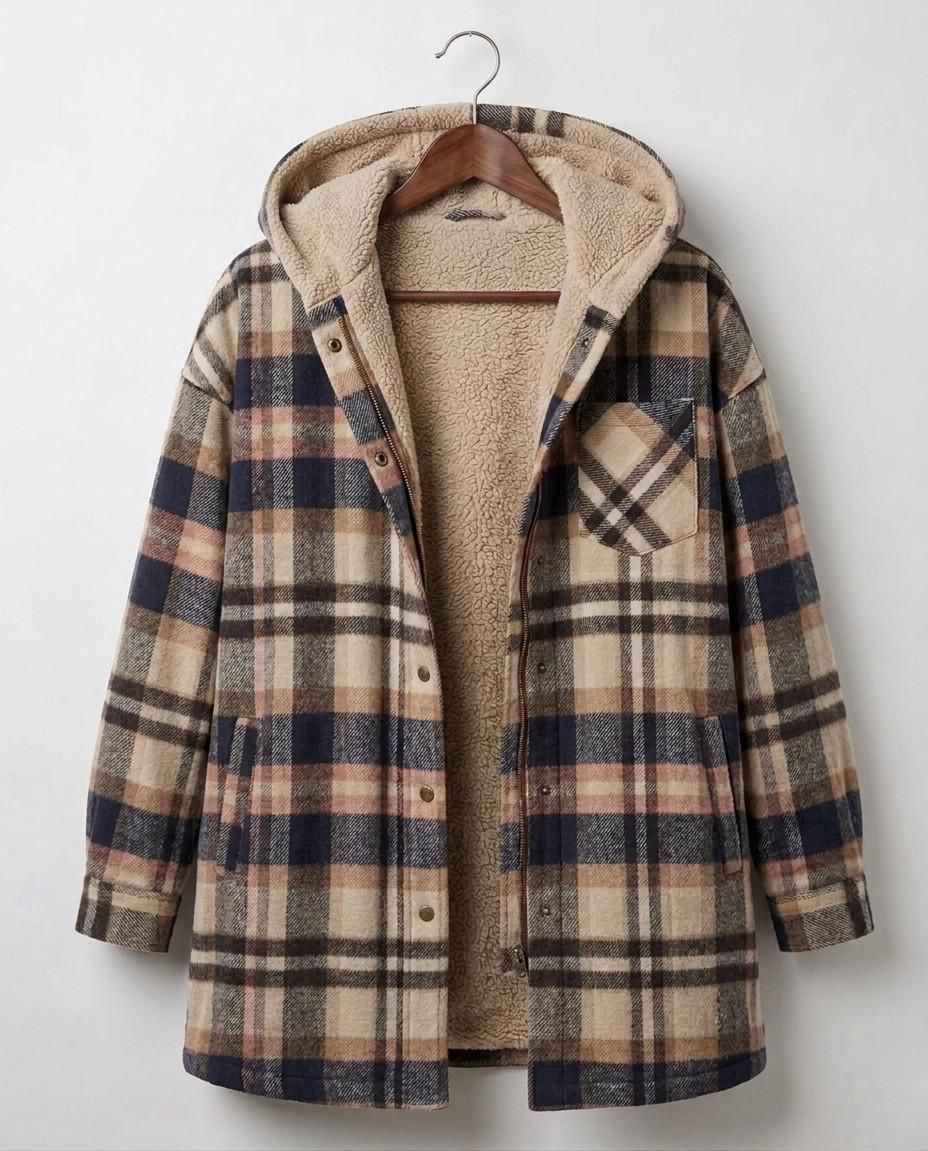 Piper | Camisa de Flanela con Capucha — Edición Final