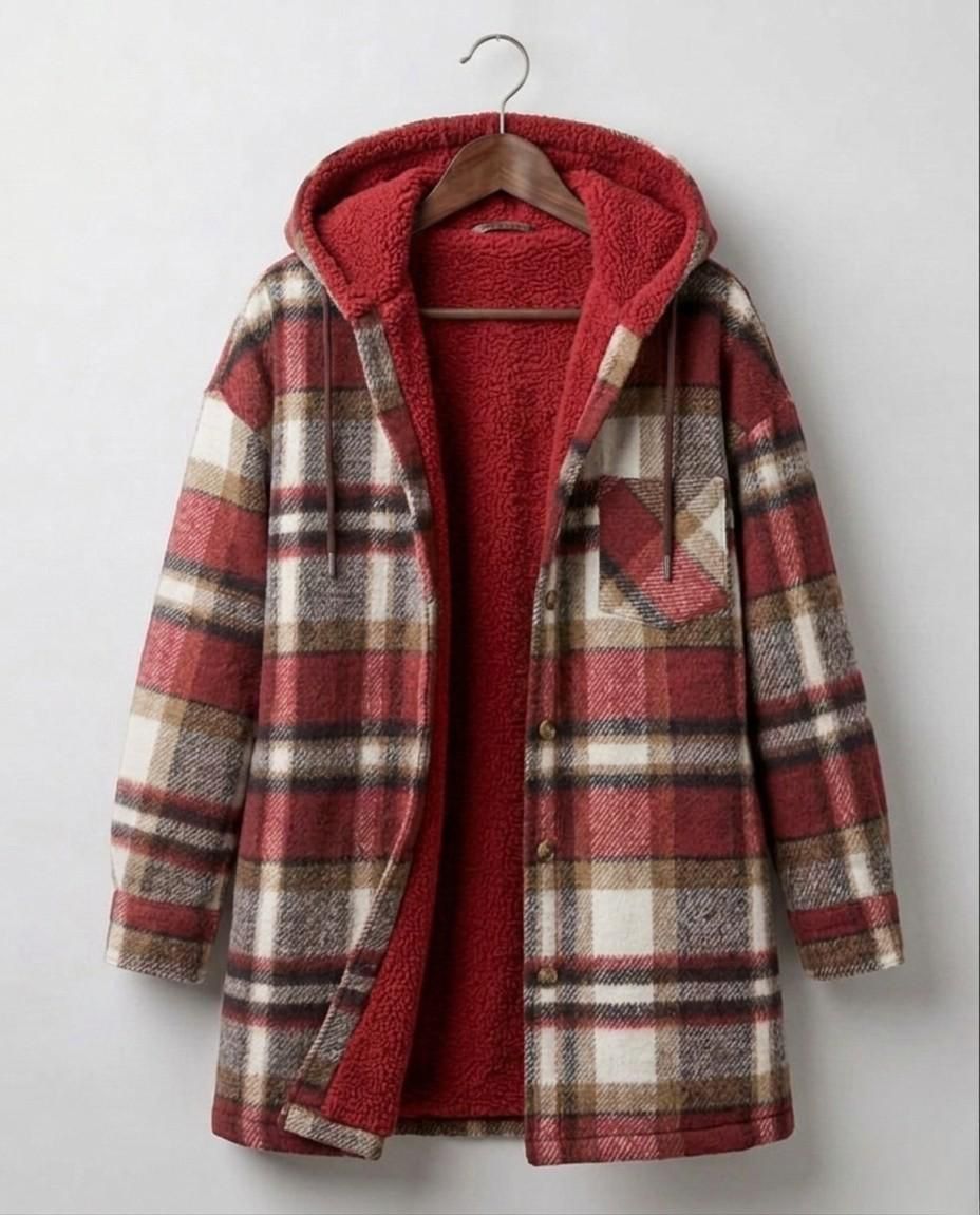 Piper | Camisa de Flanela con Capucha — Edición Final