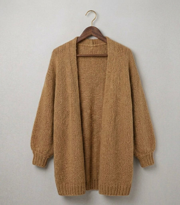The Oversized Cardie | Cárdigan de Punto Relajado — Edición Final