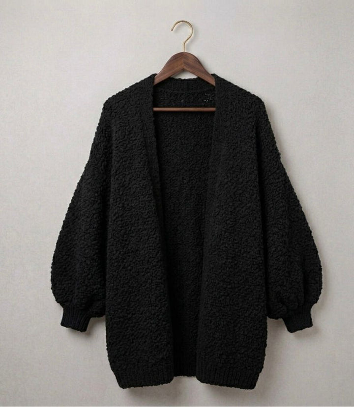 The Oversized Cardie | Cárdigan de Punto Relajado — Edición Final