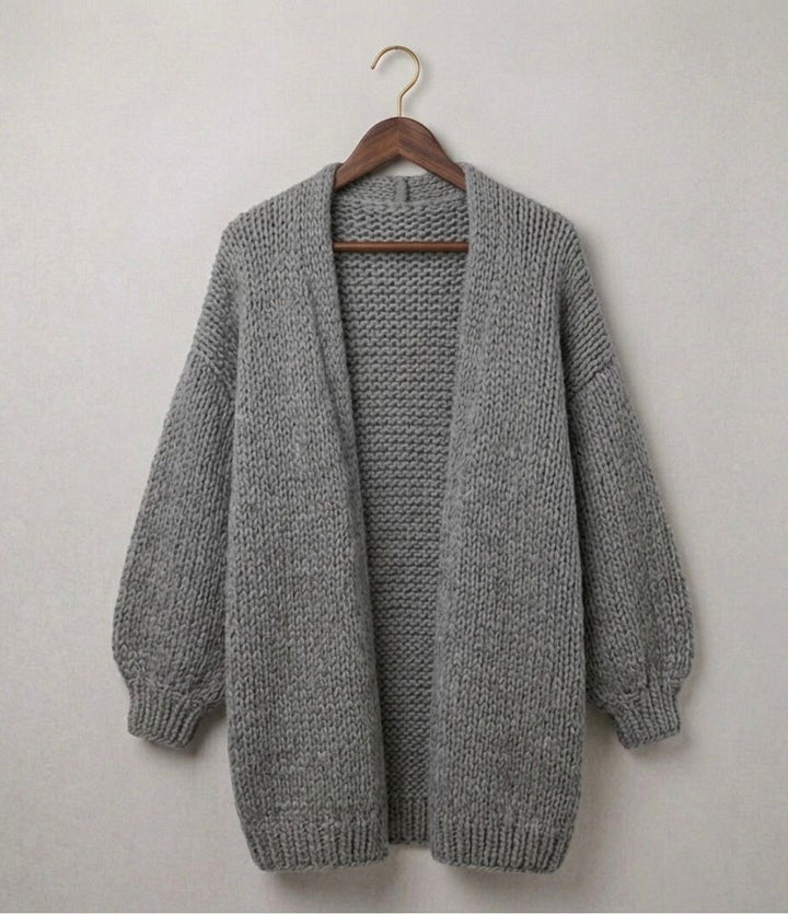 The Oversized Cardie | Cárdigan de Punto Relajado — Edición Final
