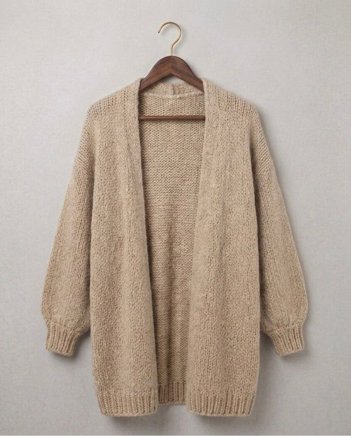 The Oversized Cardie | Cárdigan de Punto Relajado — Edición Final