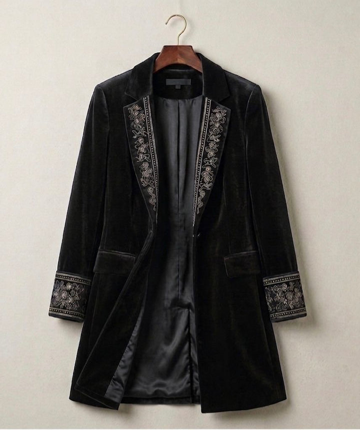 Elise | Blazer de Terciopelo — Edición Final