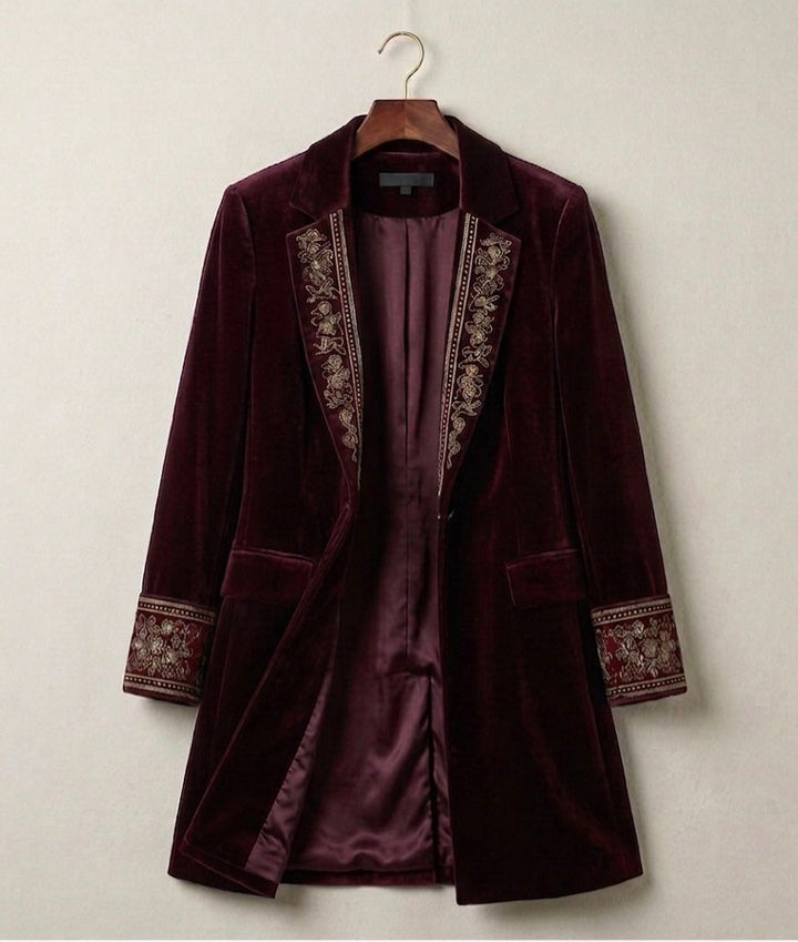 Elise | Blazer de Terciopelo — Edición Final