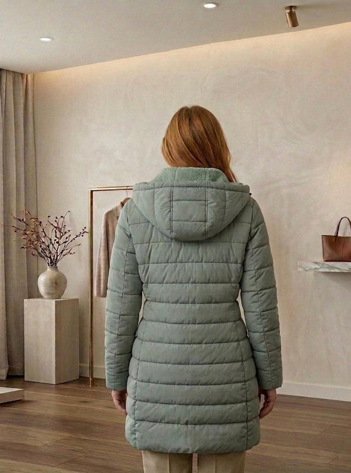 Olivia | Abrigo de Invierno A-Line Acolchado — Edición Final