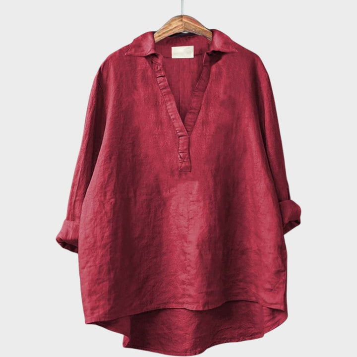 Berenice | Blusa Oversize con Cuello en V