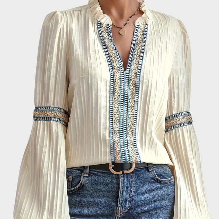 Salomé | Blusa Vintage con Escote en V