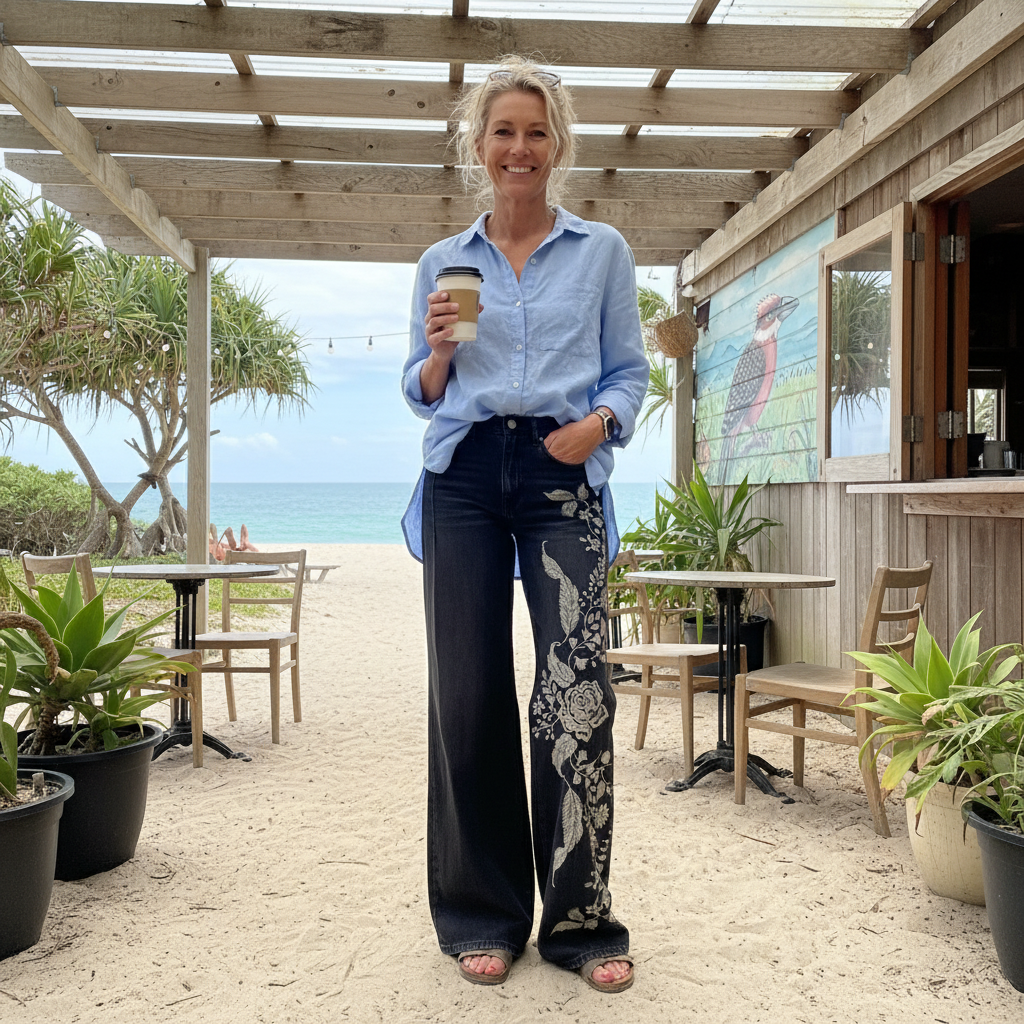 Rafaella | Pantalones Anchos Boho Vintage