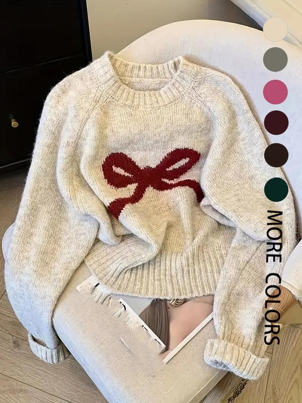 Cora | Suéter de Punto con Lazo Elegante para Otoño e Invierno