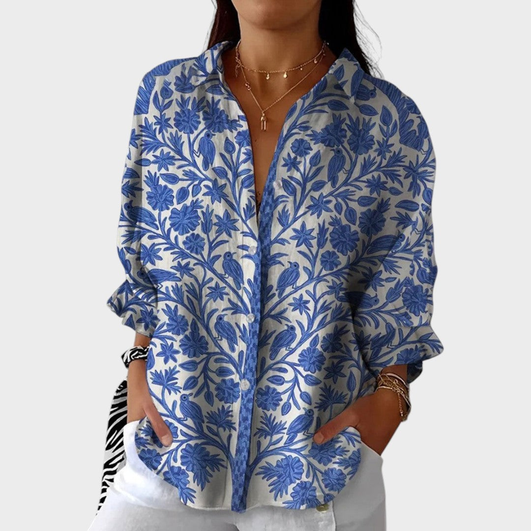 Viviana | Blusa Camisera Floral
