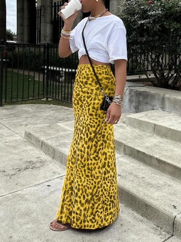 Suman | Falda Ceñida de Cintura Alta Chic