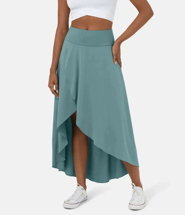 Amelie | Falda Midi Asimétrica Elegante