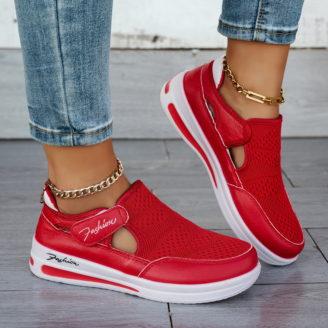 Tessa | Zapatillas Slip-On transpirables con ajuste estable