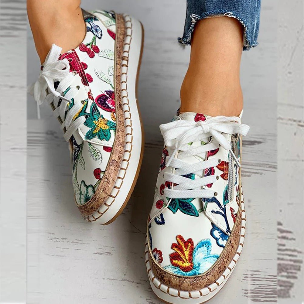 Oluchi | Zapatillas Ortopédicas Floral