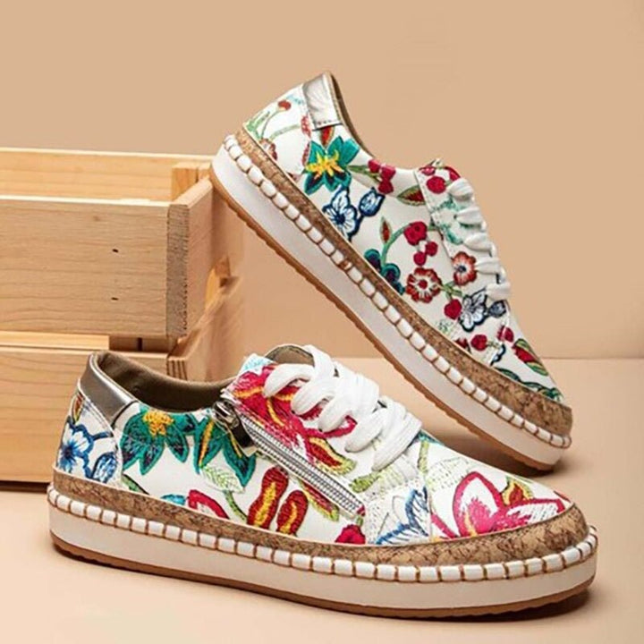 Oluchi | Zapatillas Ortopédicas Floral