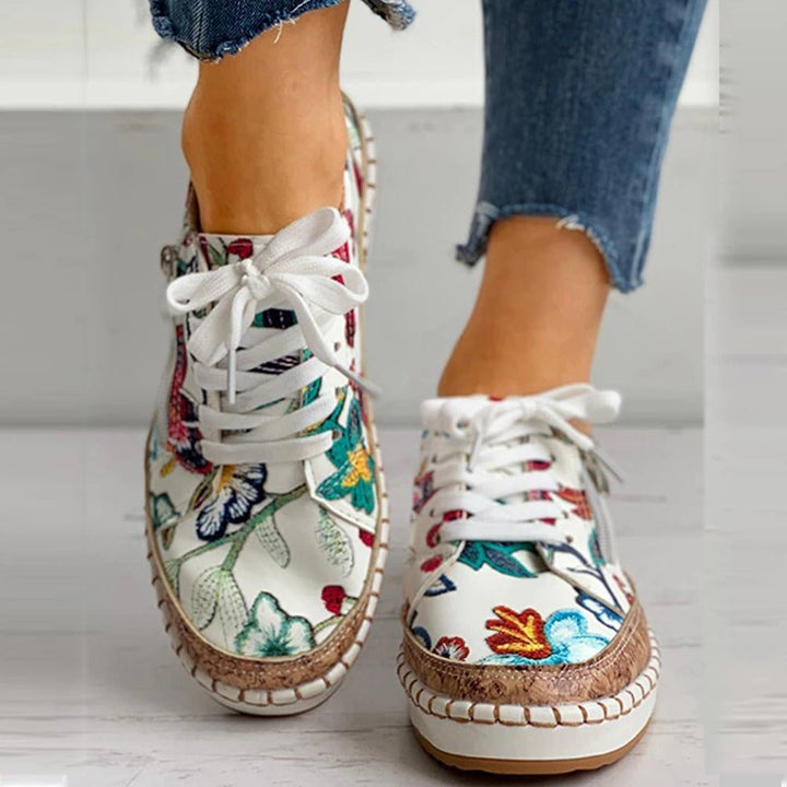Oluchi | Zapatillas Ortopédicas Floral