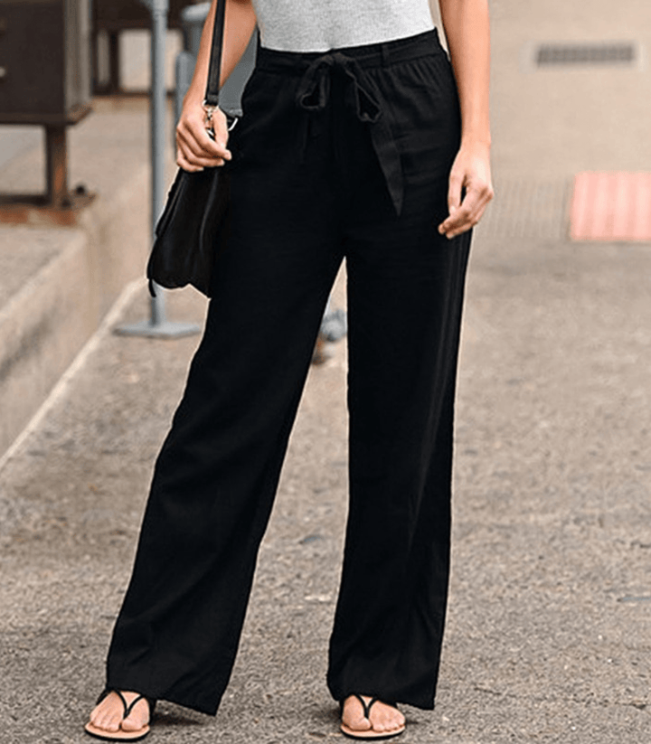 Joleen | Pantalones de ocio para mujeres con cordón y cintura elástica