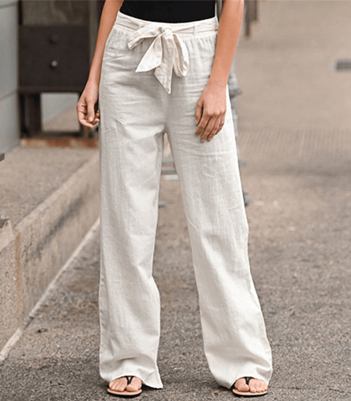Joleen | Pantalones de ocio para mujeres con cordón y cintura elástica