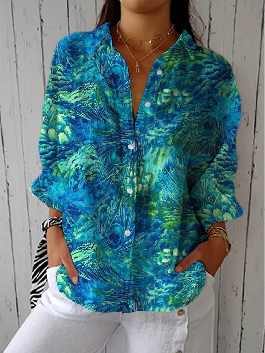 Liz | Blusa Gracia Pavo Real