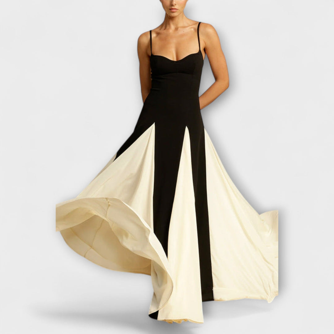 Josefina | Vestido Largo Corte A con Tul