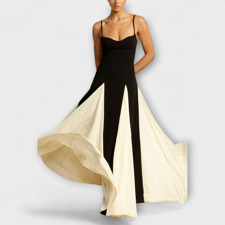 Josefina | Vestido Largo Corte A con Tul