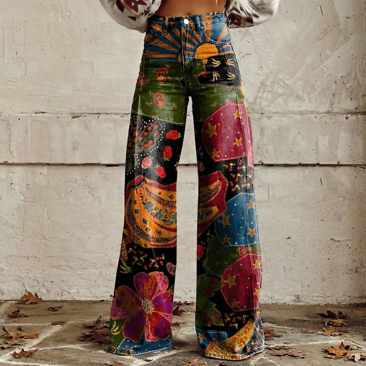 Siena | Pantalones Vintage Boho para el Día a Día