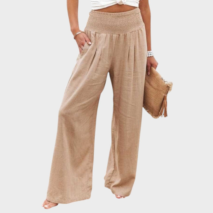 Emilia | Pantalón Suelto de Pierna Ancha