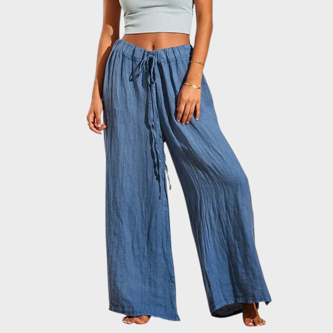 Antonia | Pantalón Fluido de Cintura Elástica