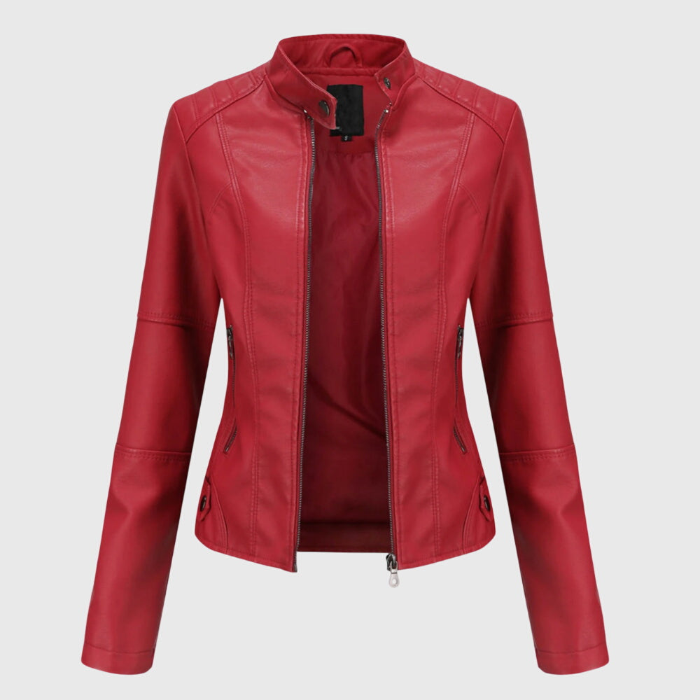 Giorgina | Elegante chaqueta de cuero para mujeres