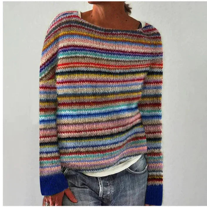 Malena | Suéter Elegante de Punto Jacquard
