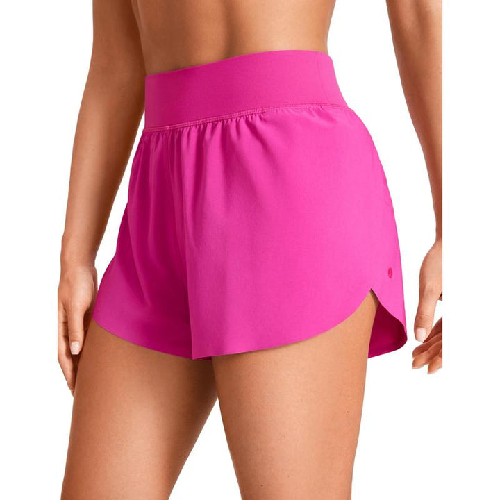Alabi | Pantalones Cortos Comfy de Cintura Alta con Corte en el Dobladillo