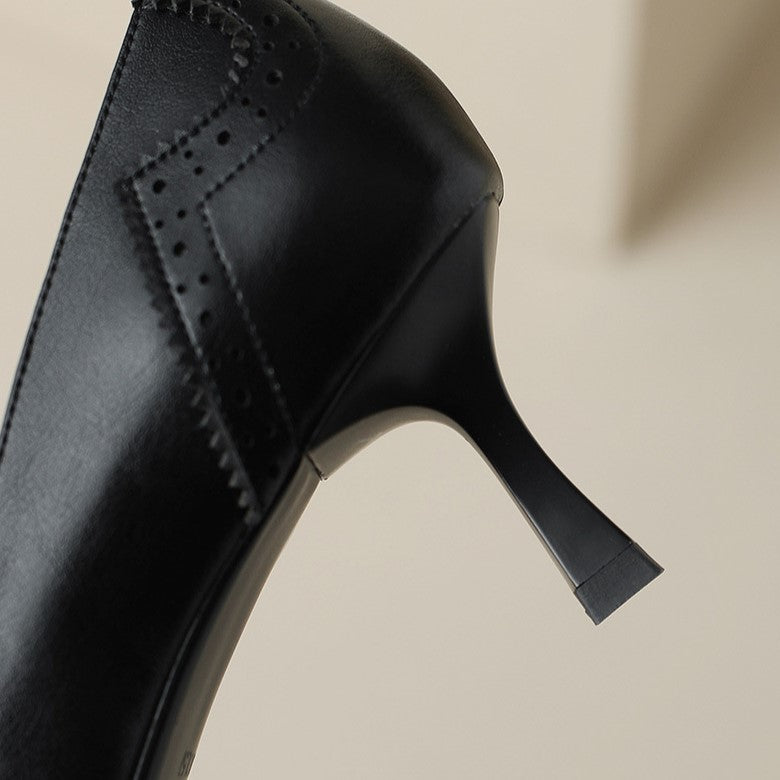 Célora | Pumps con Cinta de Cuero