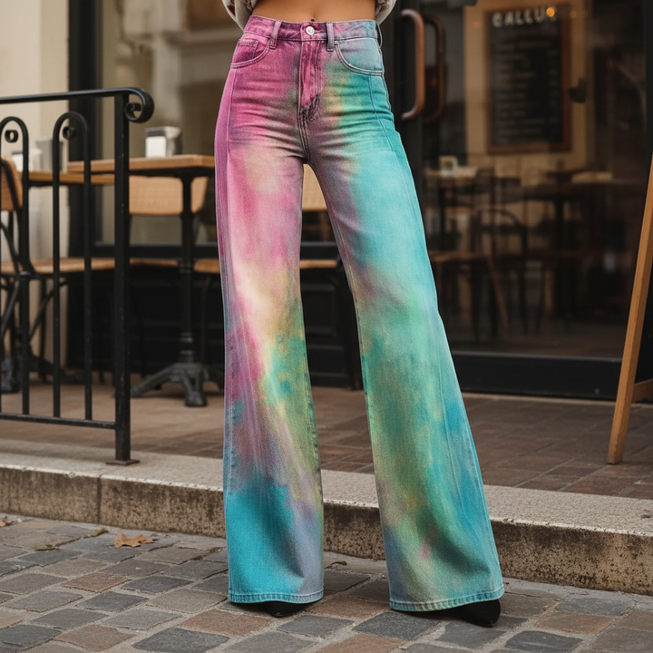 Marcella | Pantalones anchos listos para viajar de estilo boho