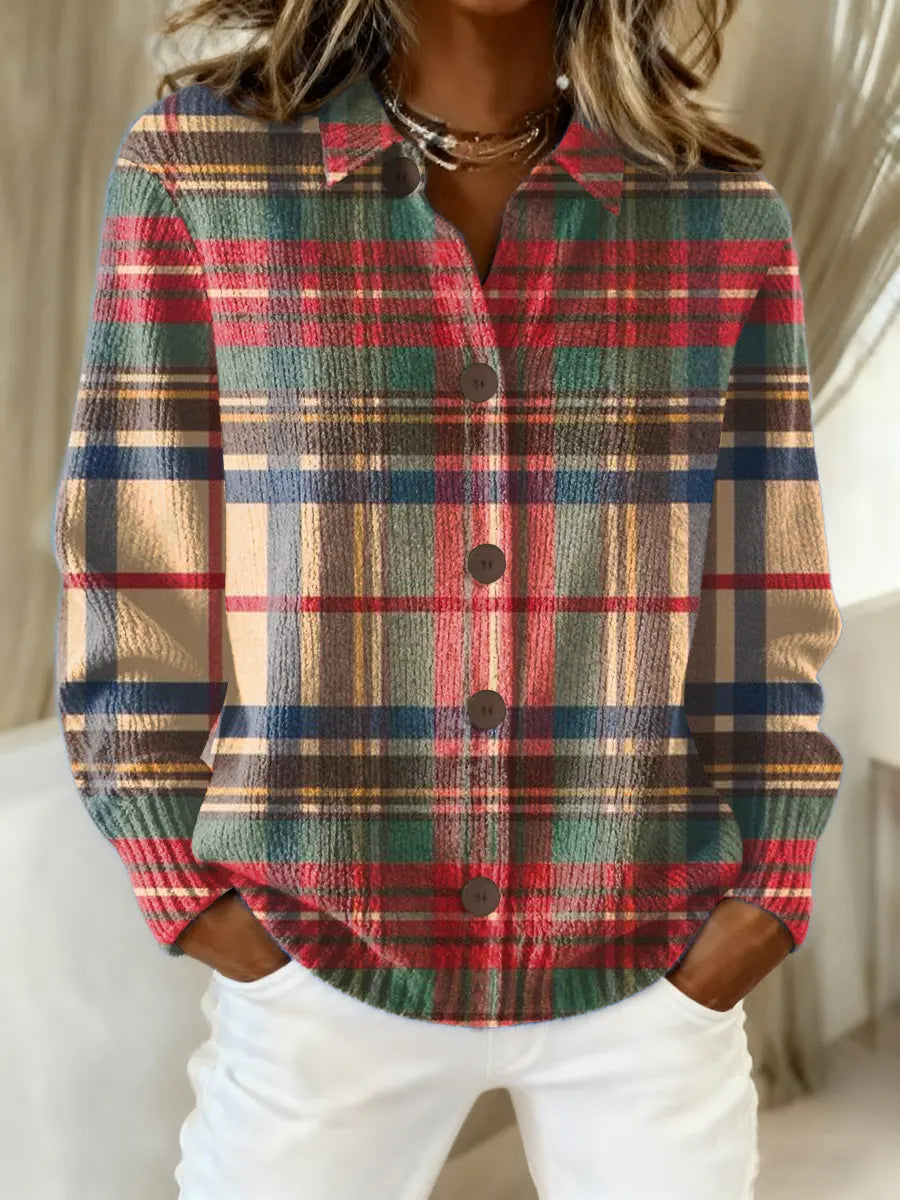 Mila | Blusa de Cuadros