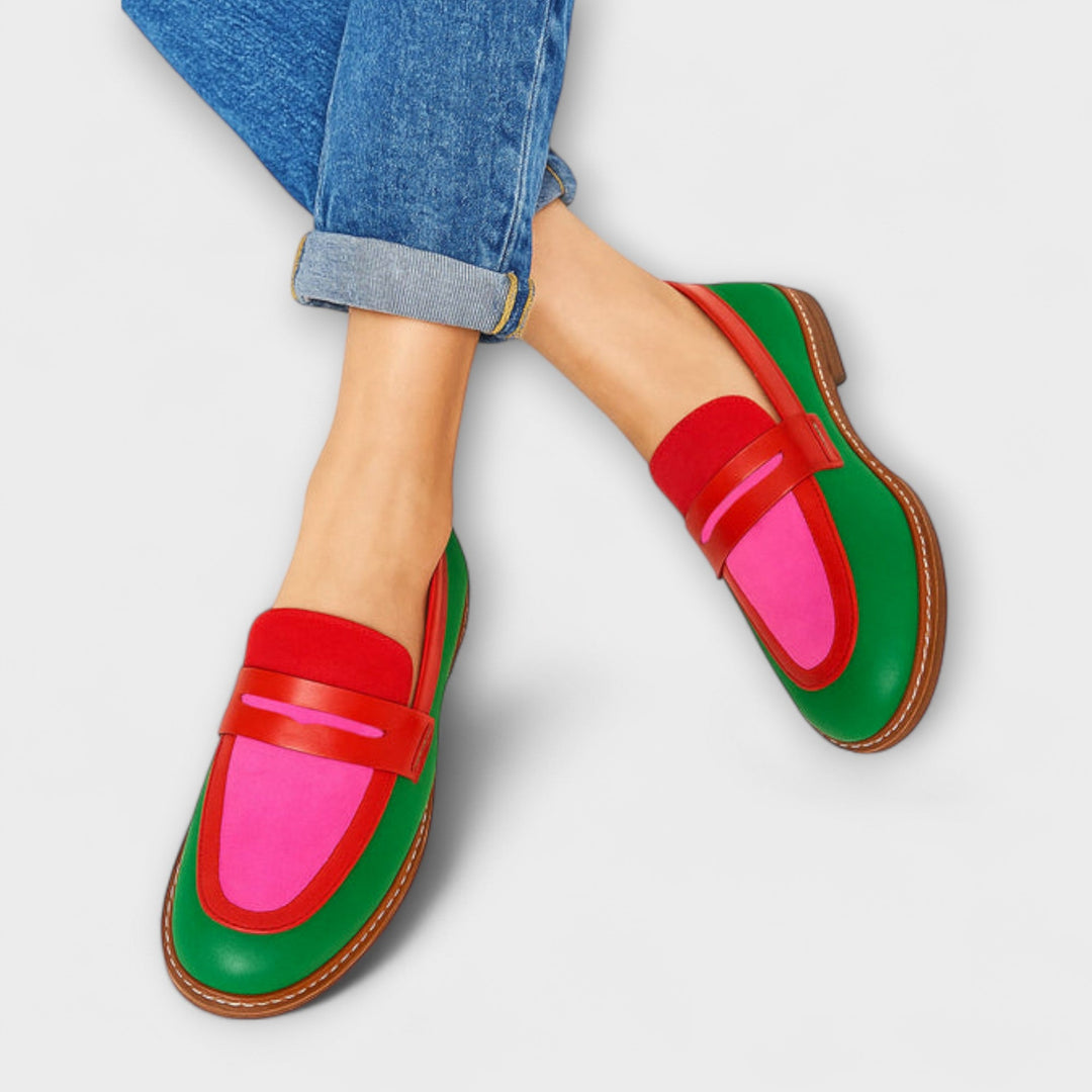 Nyla | Mocasines Casual Contraste