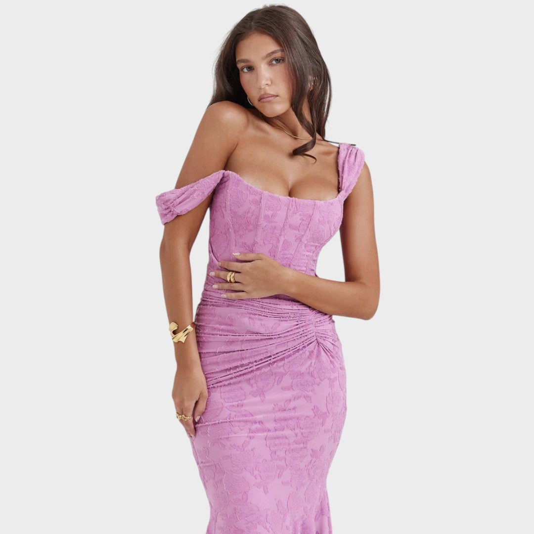Renata | Vestido Elegante Drapeado