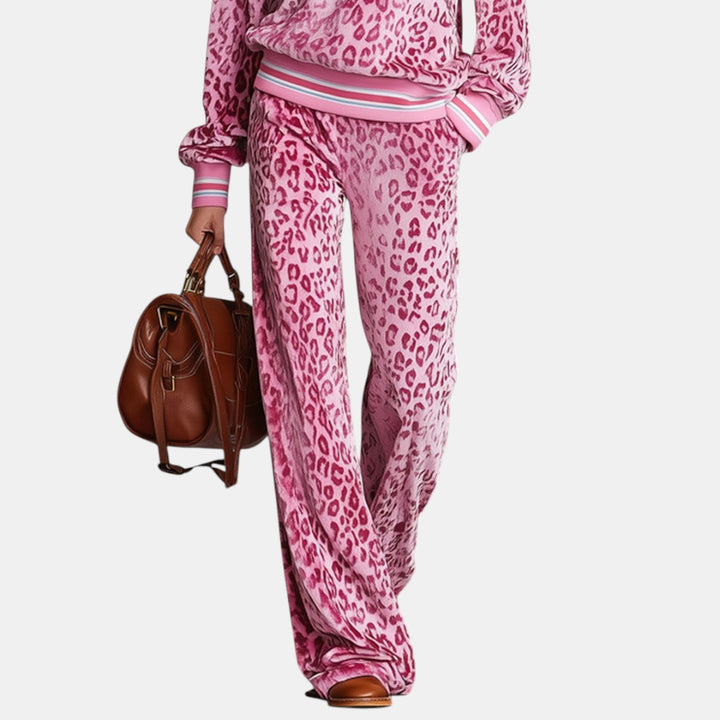 Paz | Conjunto Deportivo de Terciopelo Rosa