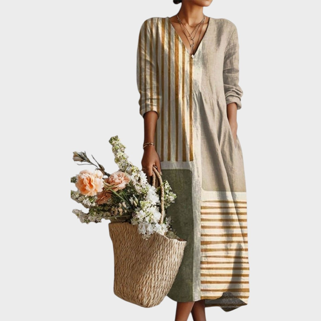 Dilara | Vestido Maxi de Lino