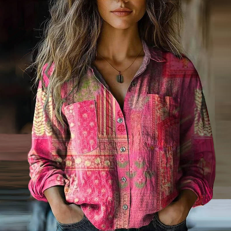 Graciela | Blusa Bohemia Estampada