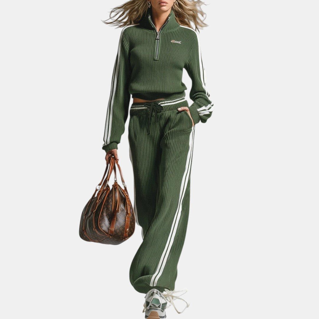 Pilar | Conjunto Deportivo Casual con Pantalón Ancho