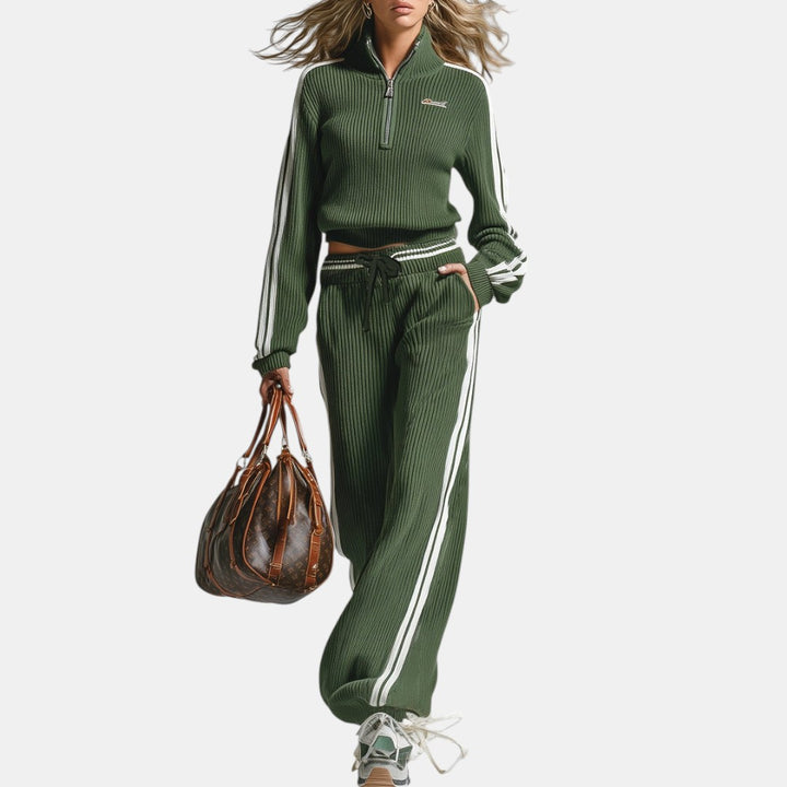 Pilar | Conjunto Deportivo Casual con Pantalón Ancho