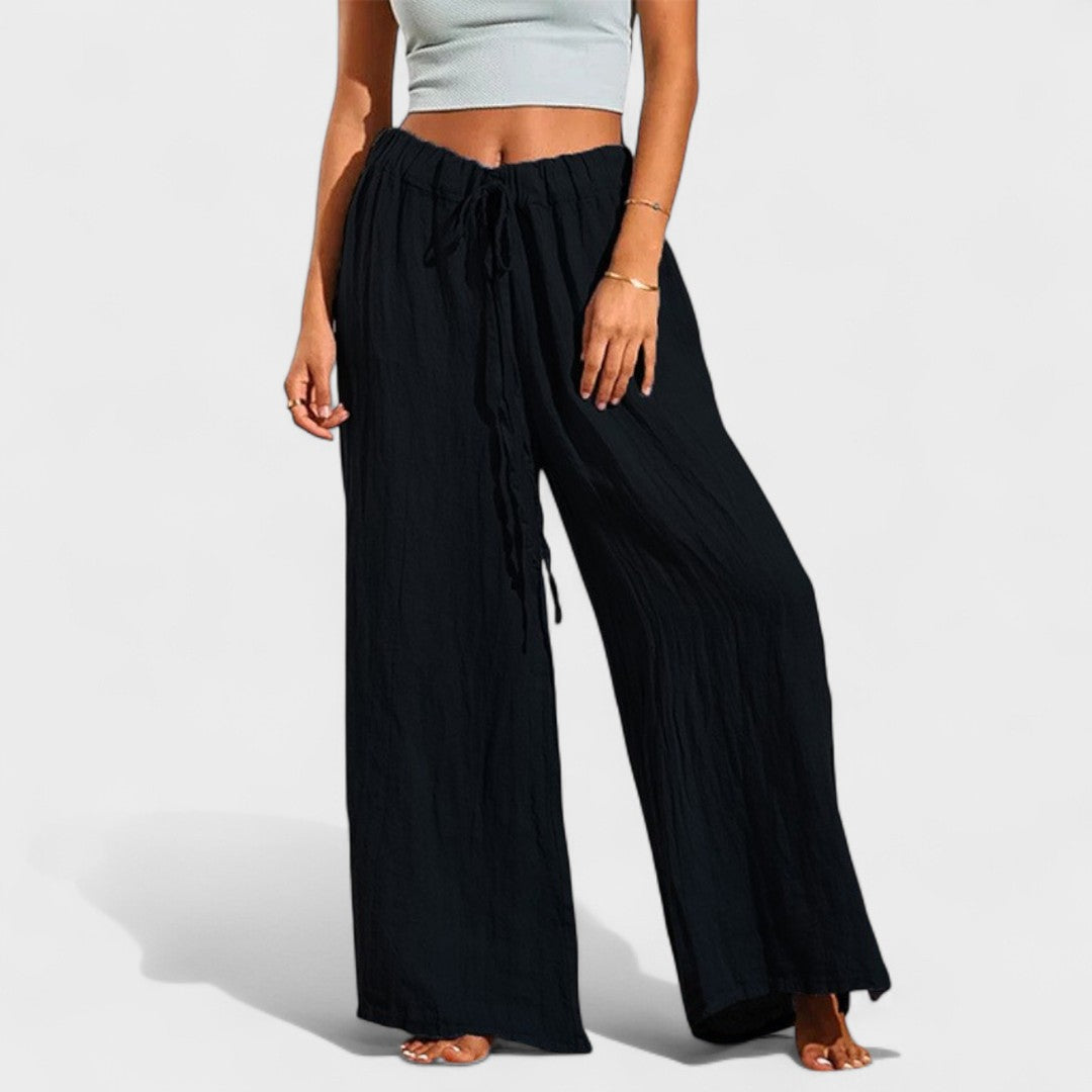 Antonia | Pantalón Fluido de Cintura Elástica