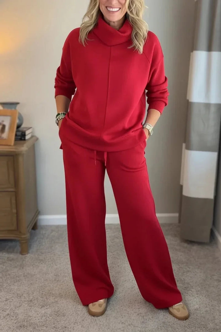 Conjunto Cómodo Farah | Top y Pantalones Coordinados