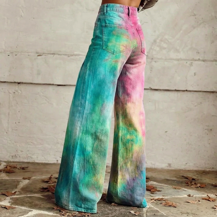 Marcella | Pantalones anchos listos para viajar de estilo boho