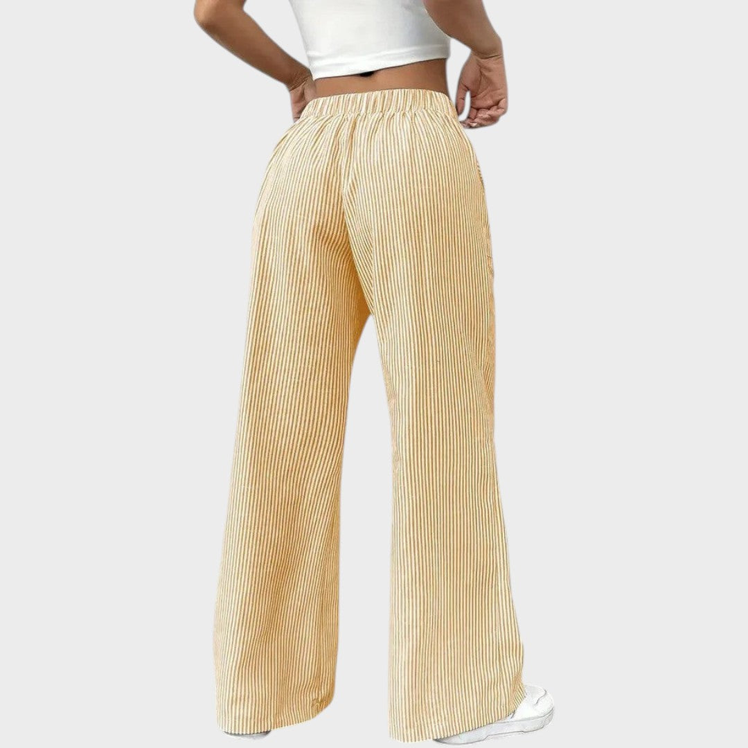 Andrea | Pantalón Ancho con Cordón Ajustable