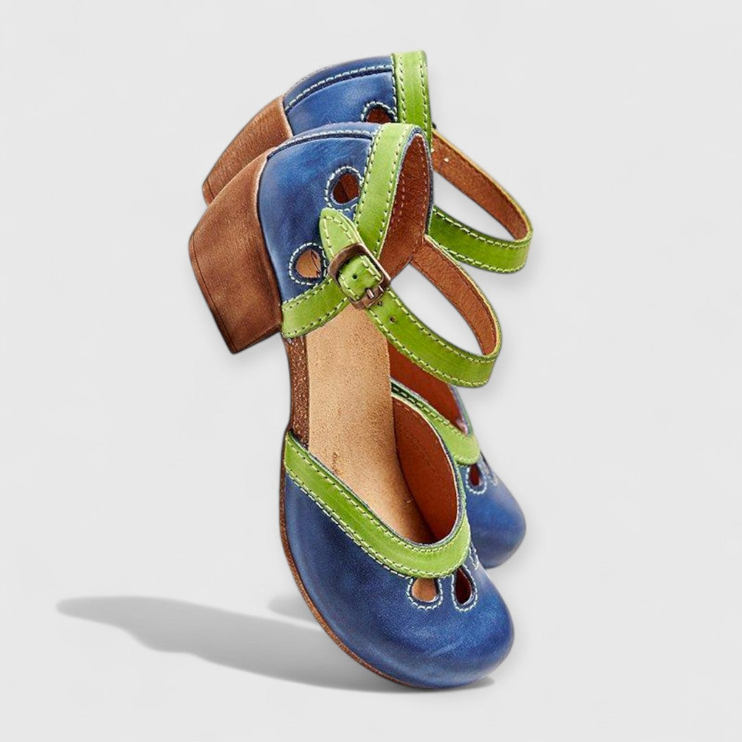 Kristina | Sandalias Elegantes con Taco