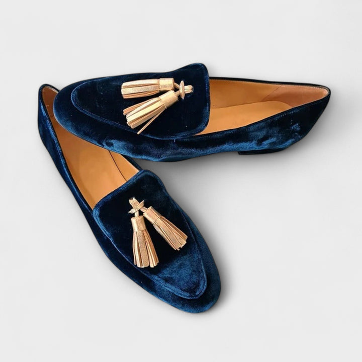 Quinnlyn | Mokasines Vintage con Flecos