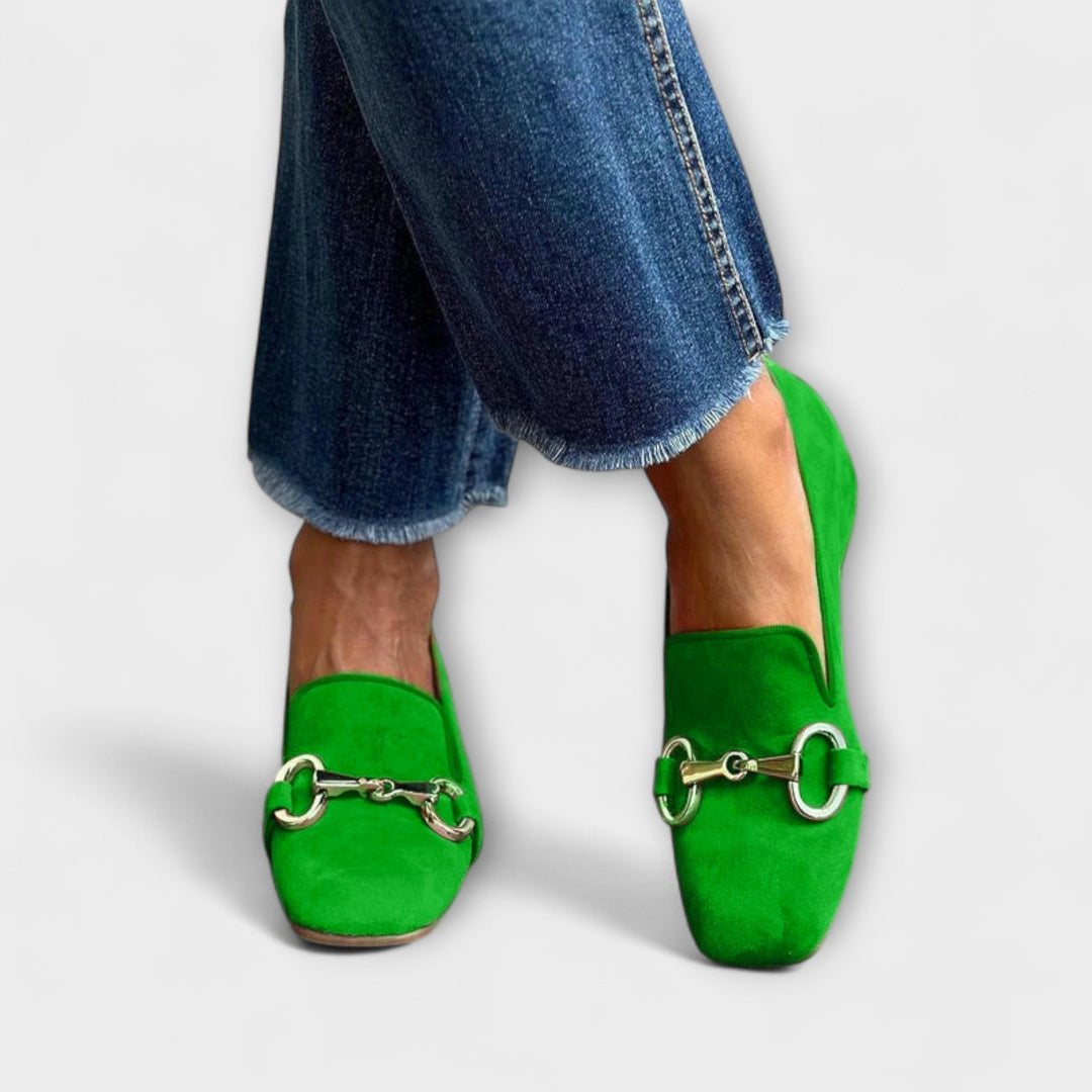 Taliah | Elegantes Mocasines con Hebilla