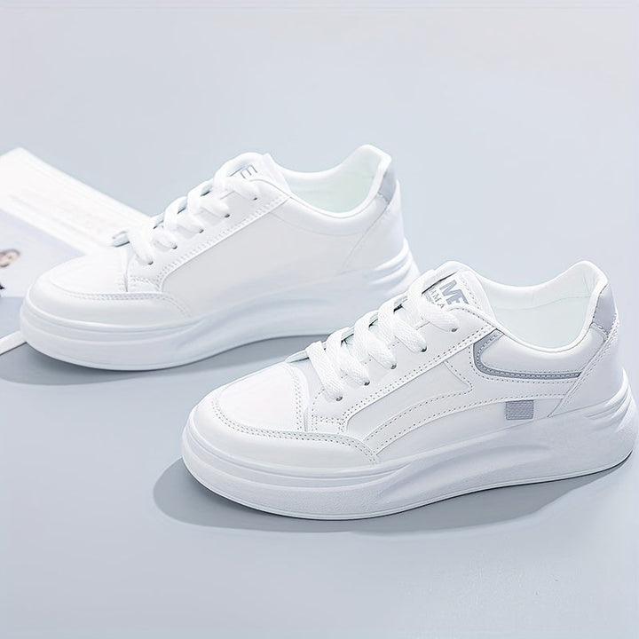 Elke | Zapatillas blancas elegantes con comodidad ligera