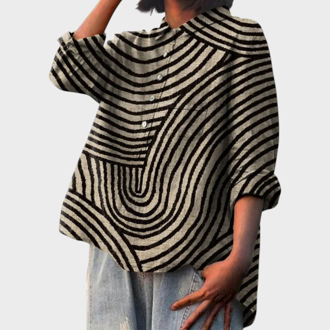 Leonor | Blusa Oversize con Botones